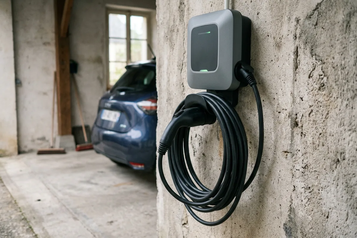 Matériel de recharge et câble type 2 pour installation borne de recharge à Argancy